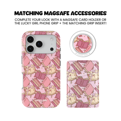 Pink Prose Phone Case