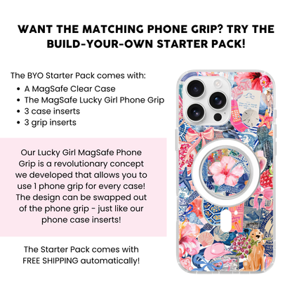 Seas the Day Clear Case Insert