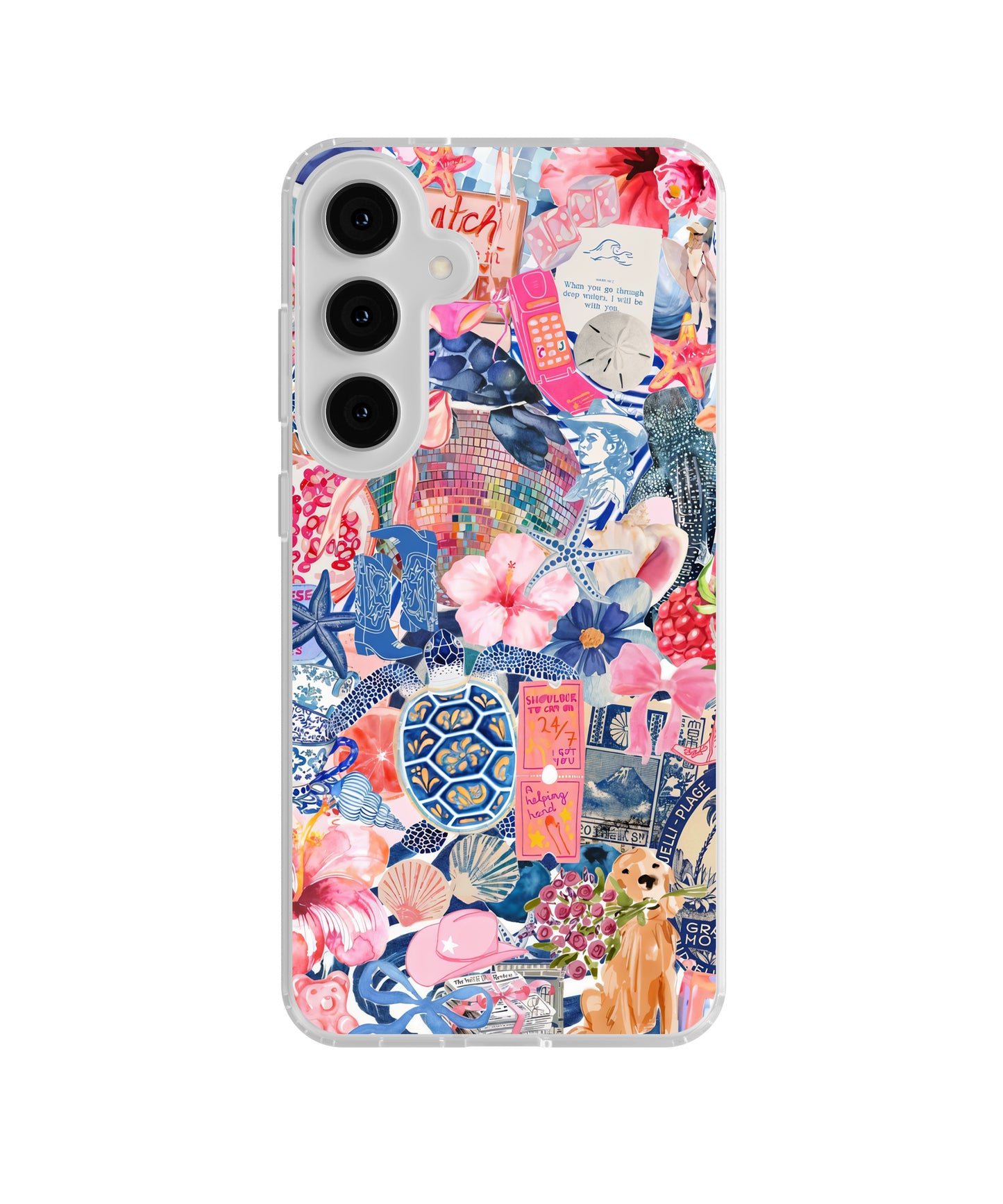 Seas the Day Clear Case Insert