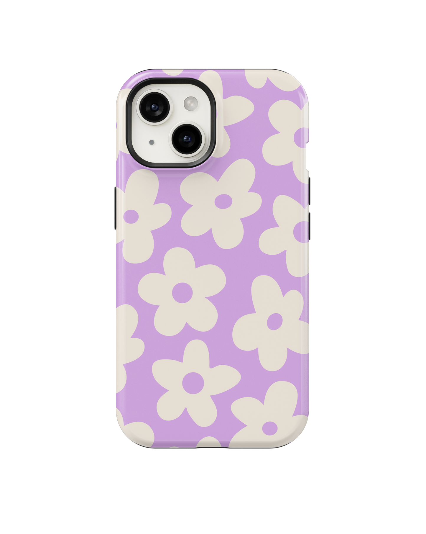 Lilac Big Blooms MagSafe Phone Case