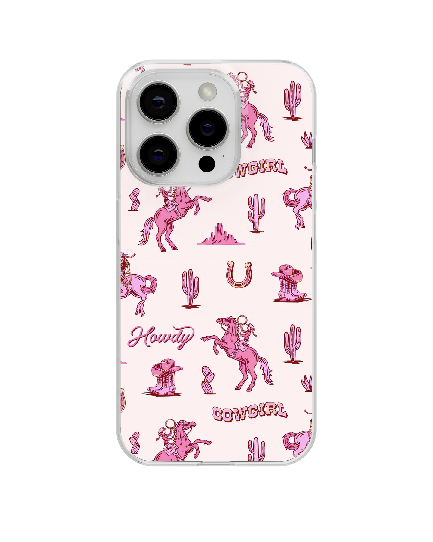 Classic Cowgirl Clear Case Insert