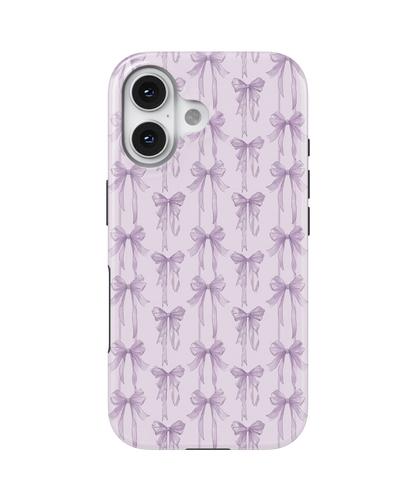 Lavender Blushing Bows MagSafe Phone Case