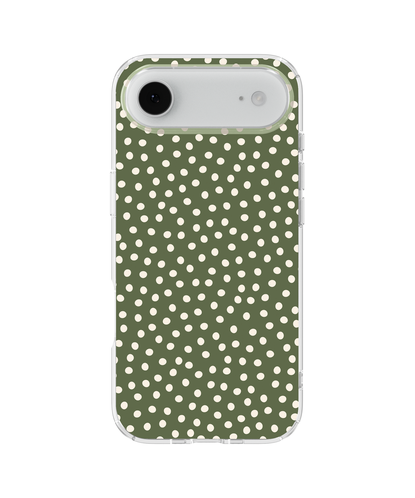 Moss Dots Clear Case Insert