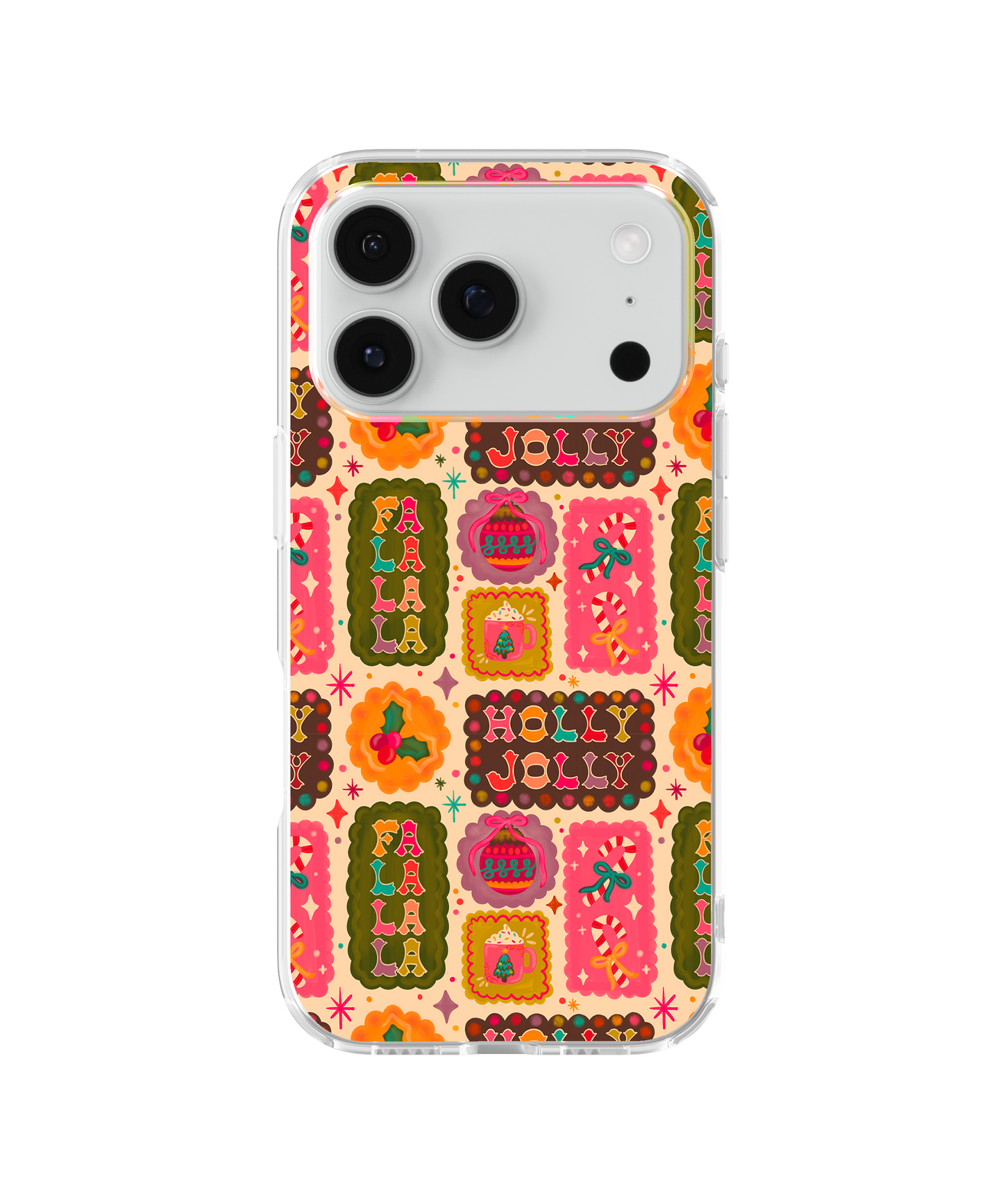 Christmas Cheer Clear Case Insert