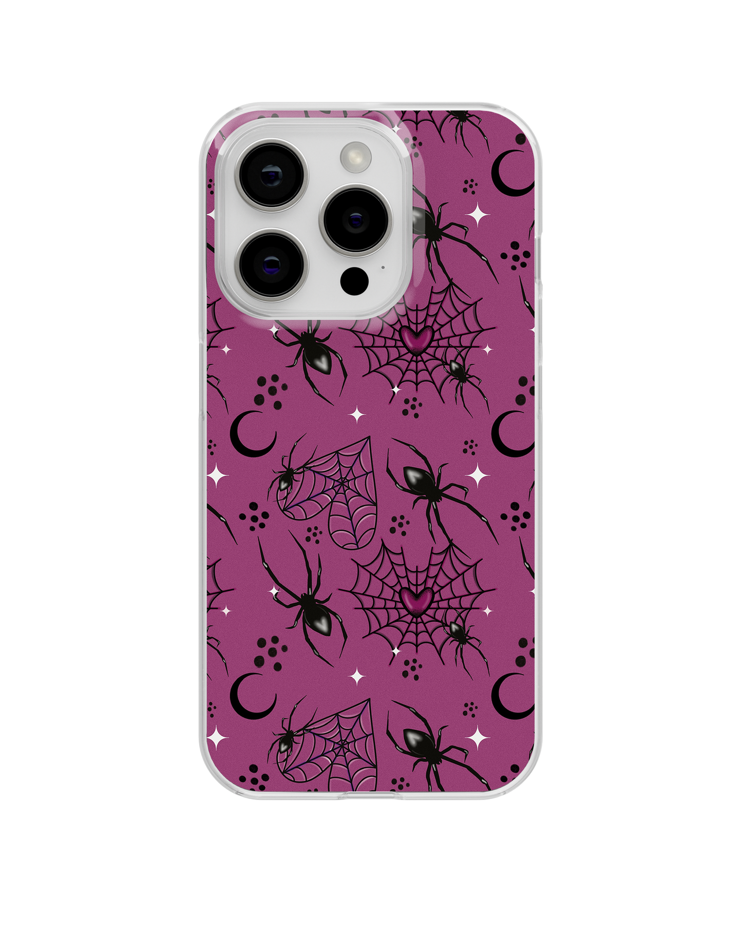 Violet Veil Midnight Tangle Clear Case Insert