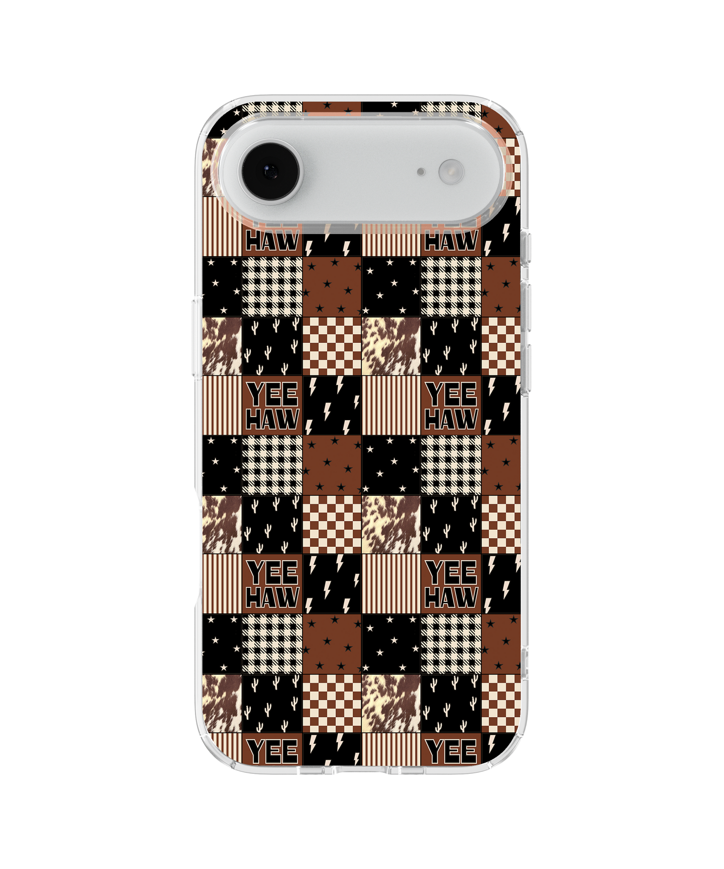 Yeehaw Check Clear Case Insert