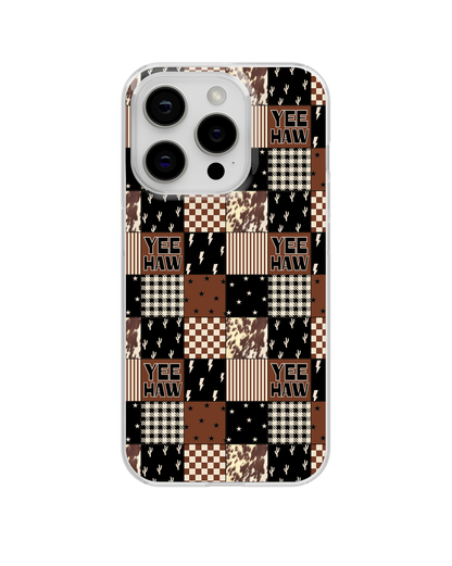 Yeehaw Check Clear Case Insert