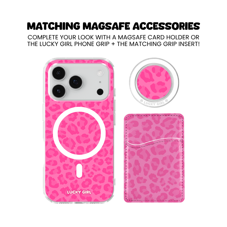 It Girl Leopard Clear Case Insert