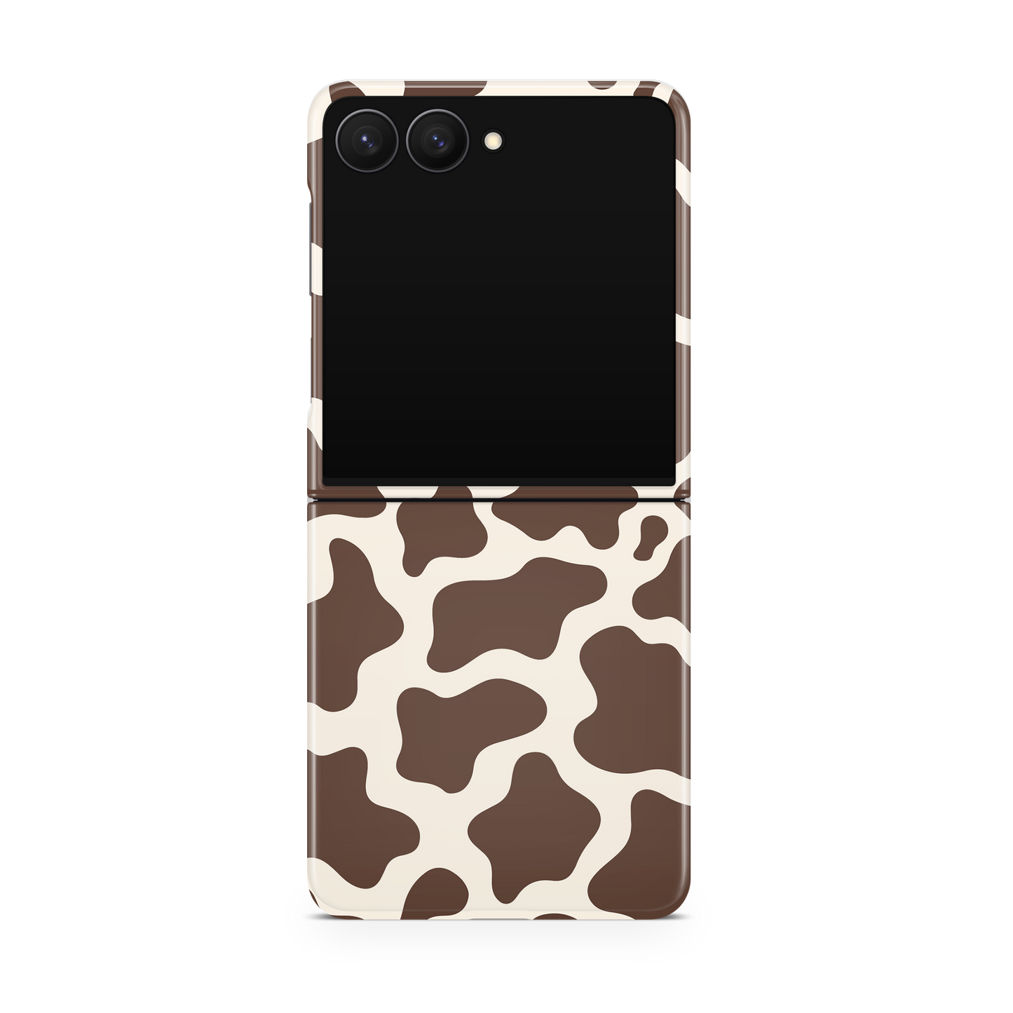 Espresso Cow Print MagSafe Phone Case