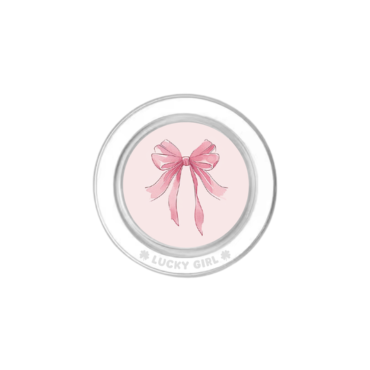 Pink Blushing Bows Phone Grip Insert