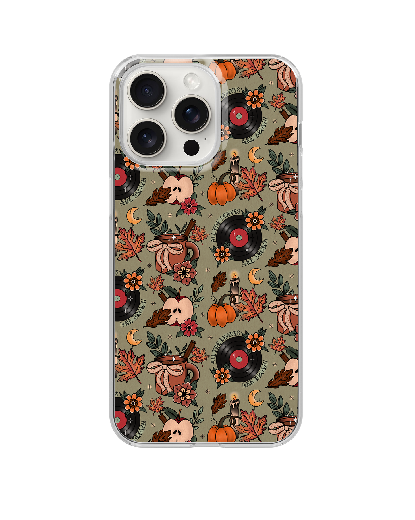 Autumn Ink Clear Case Insert