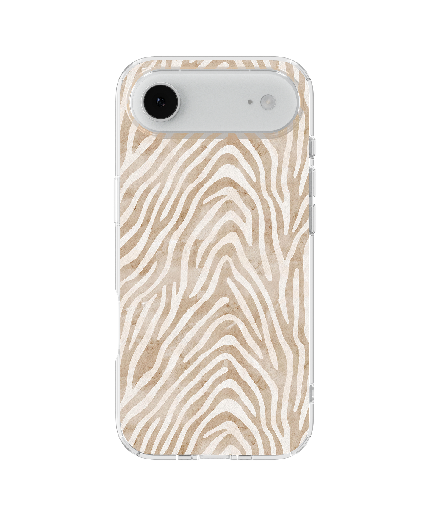 Sandstone Zebra Clear Case Insert