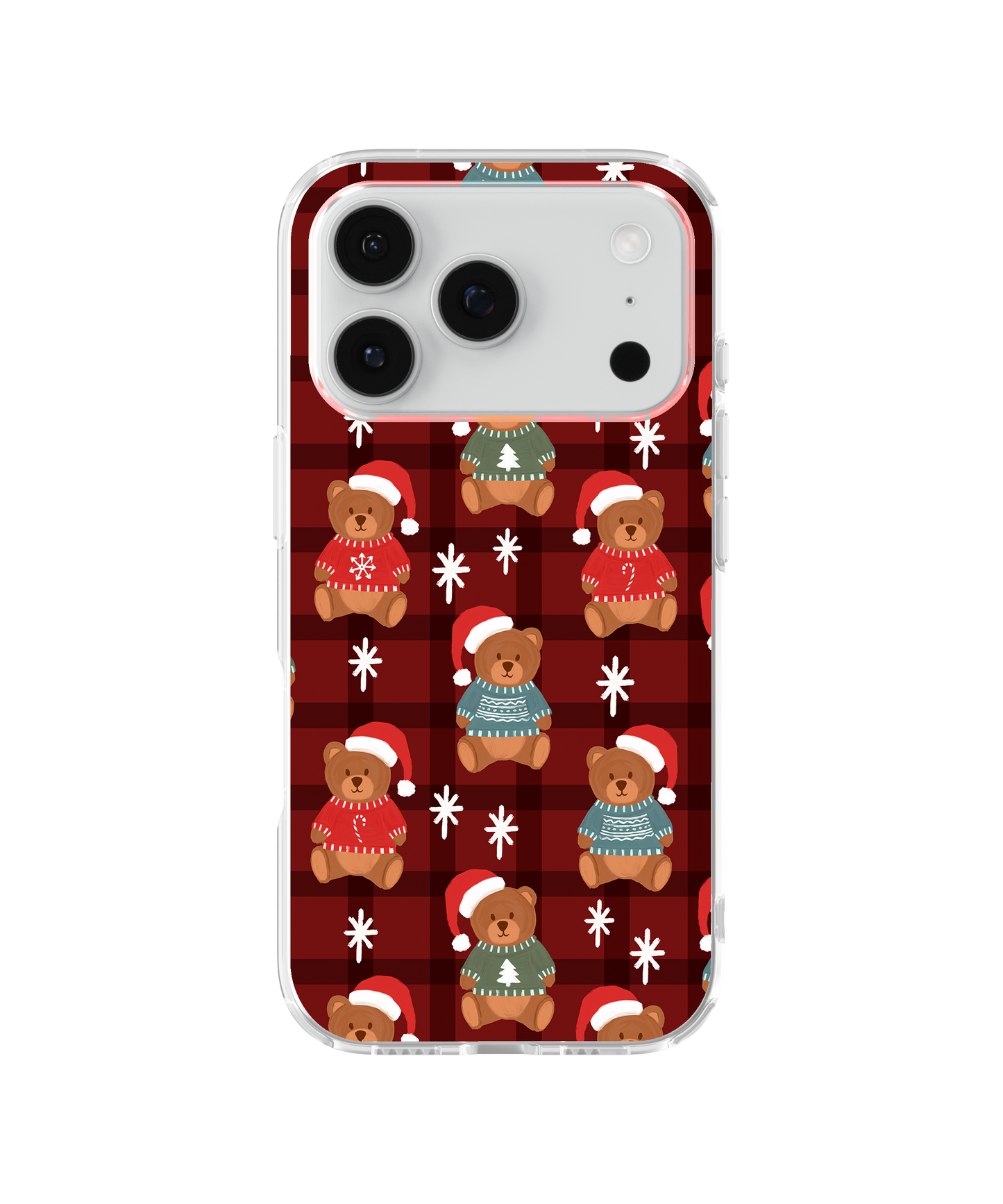 Holiday Hugs Clear Case Insert