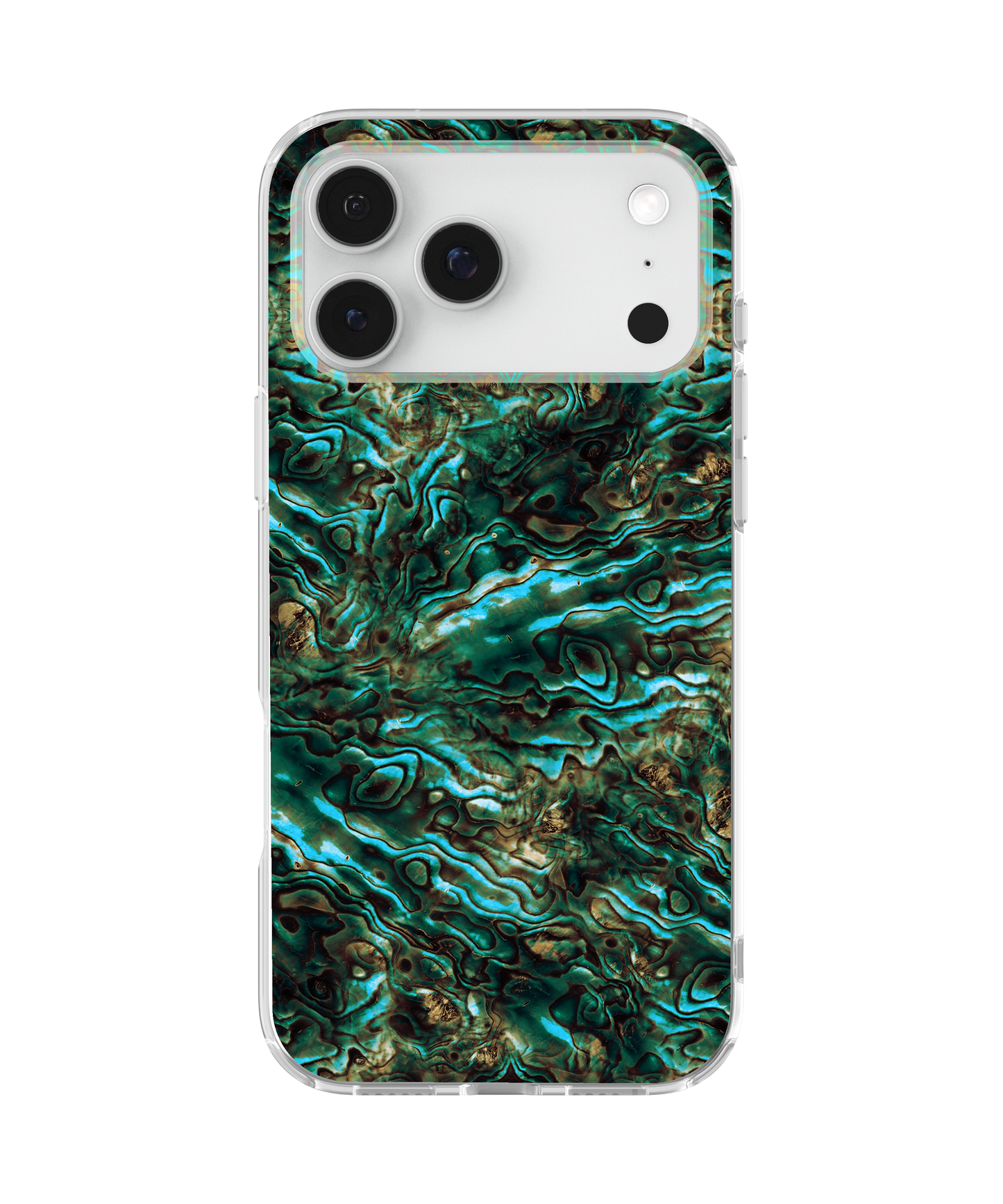 Virene Abalone Holographic Clear Case Insert