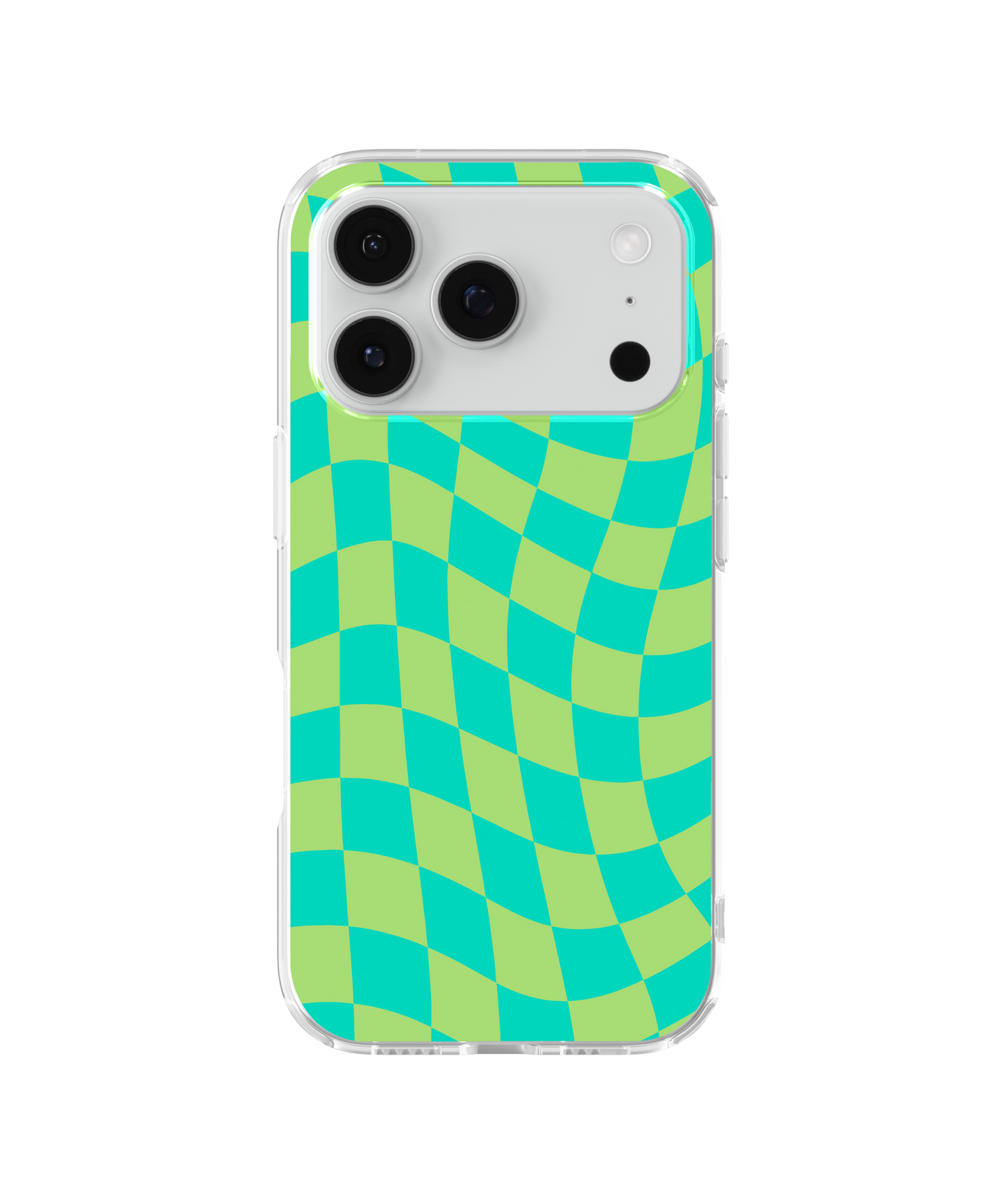 Gummy Bear Wavy Checkers Clear Case Insert