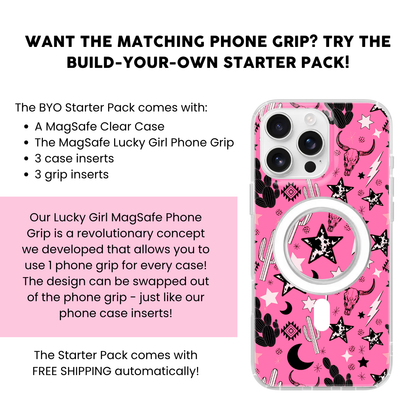 Rodeo Rose Clear Case Insert