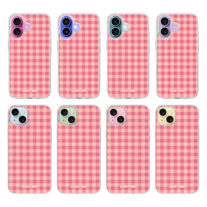 Sugar Gingham Clear Case Insert