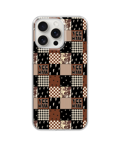 Yeehaw Check Clear Case Insert