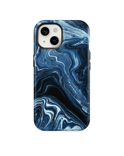 Sapphire Marble Obsession MagSafe Phone Case
