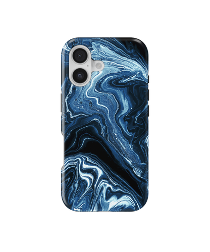 Sapphire Marble Obsession MagSafe Phone Case
