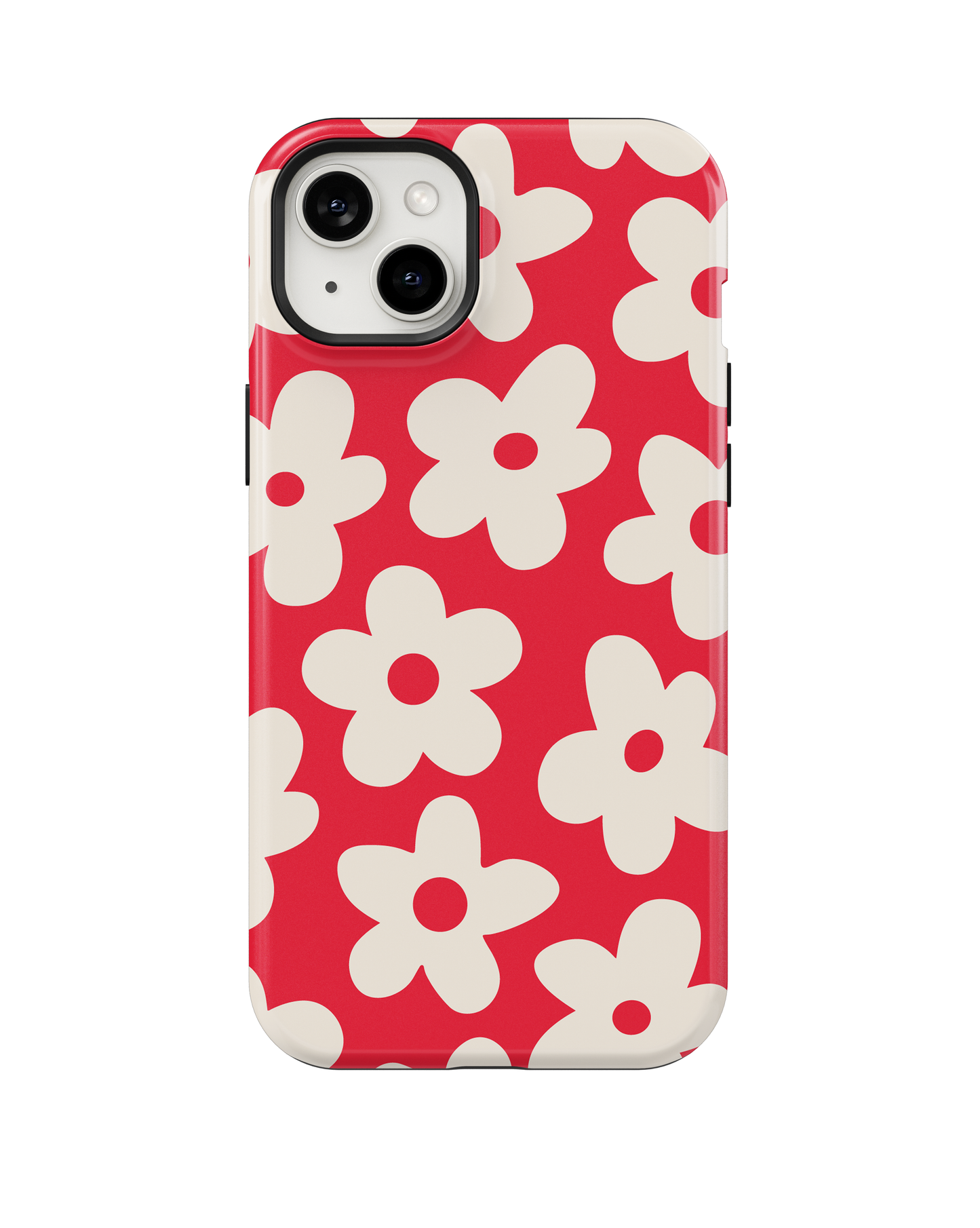 Vermillion Big Blooms MagSafe Phone Case