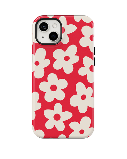 Vermillion Big Blooms MagSafe Phone Case