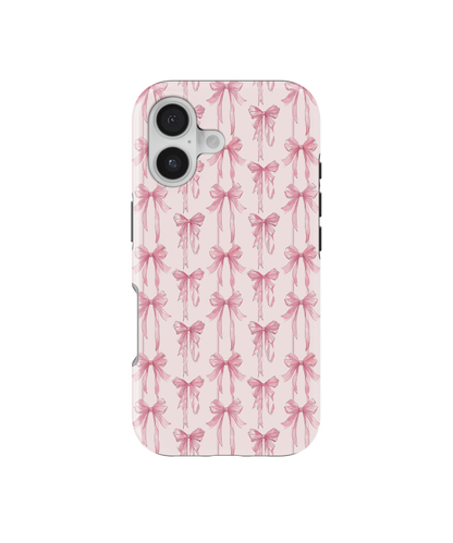 Pink Blushing Bows MagSafe Phone Case