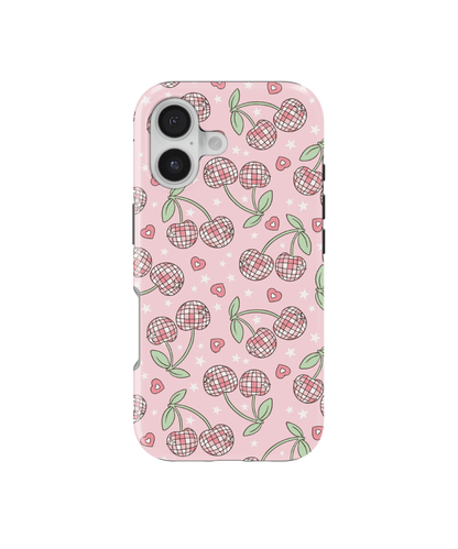 Pastel Disco Cherries MagSafe Phone Case