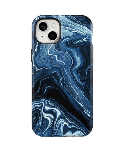 Sapphire Marble Obsession MagSafe Phone Case