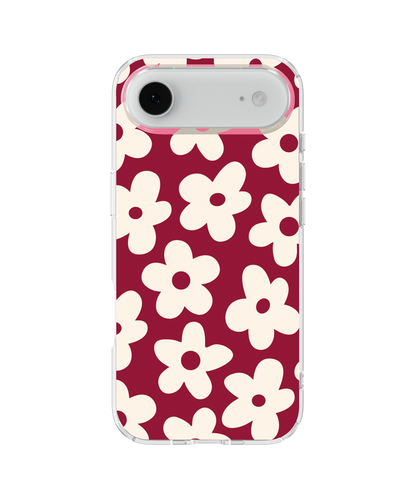 Black Cherry Big Blooms Clear Case Insert