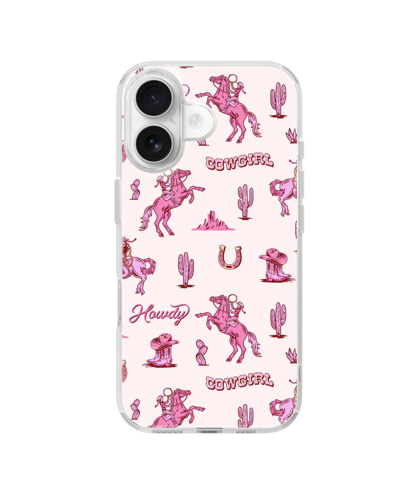 Classic Cowgirl Clear Case Insert