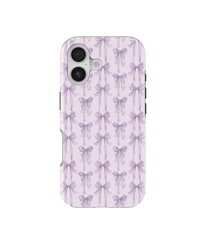 Lavender Blushing Bows MagSafe Phone Case