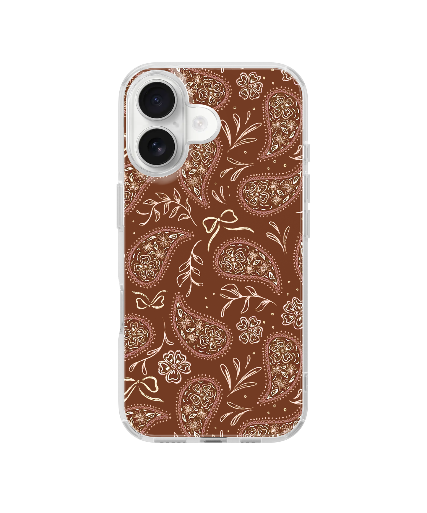 Prairie Paisley Clear Case Insert