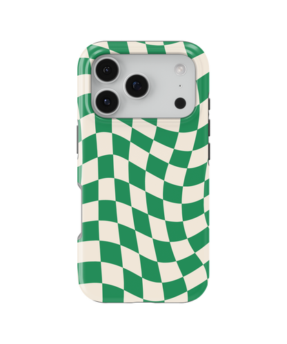 Emerald City Wavy Checkers II MagSafe Phone Case