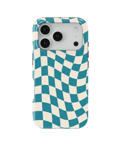 Mermaid Jewel Wavy Checkers II MagSafe Phone Case