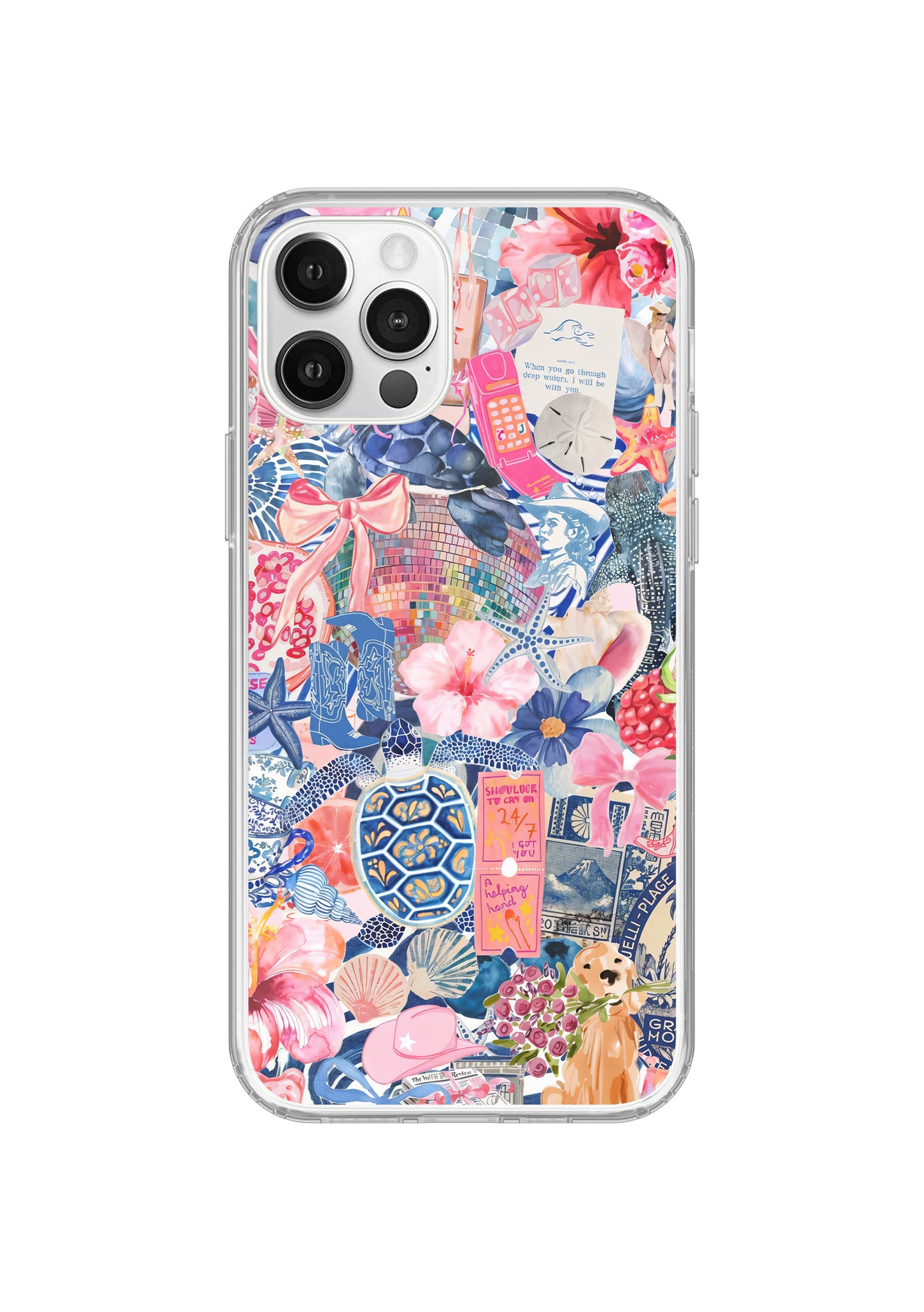 Seas the Day Clear Case Insert