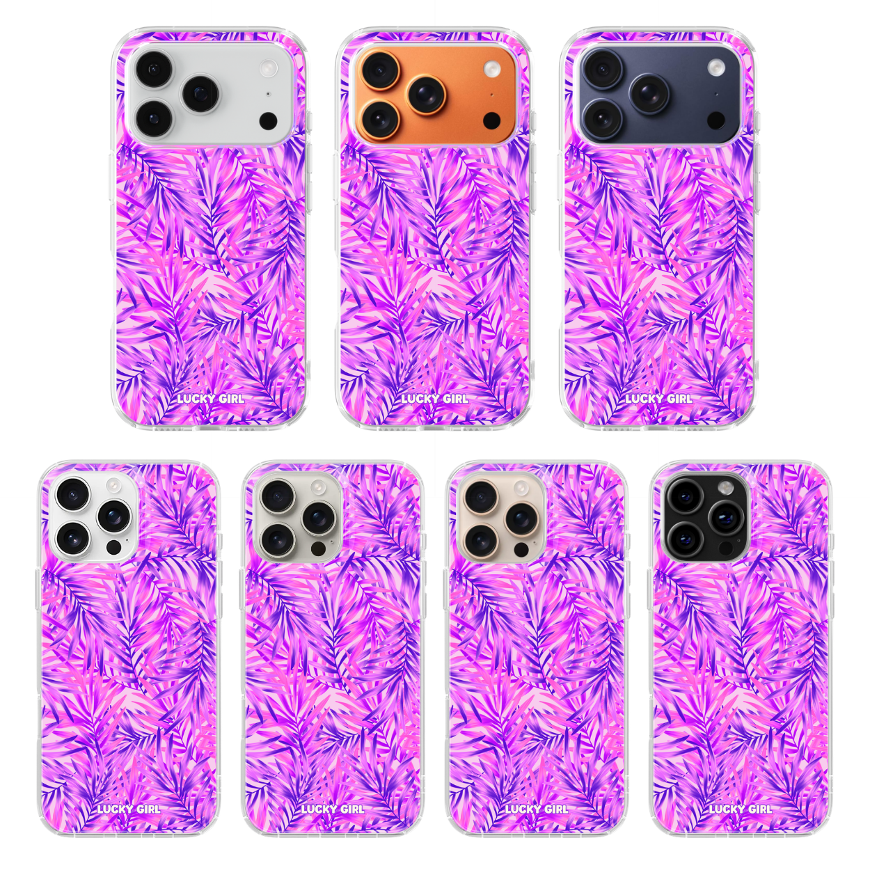 Miami Mood (Purple) Clear Case Insert
