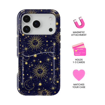 Manifesting Midnight MagSafe Card Holder