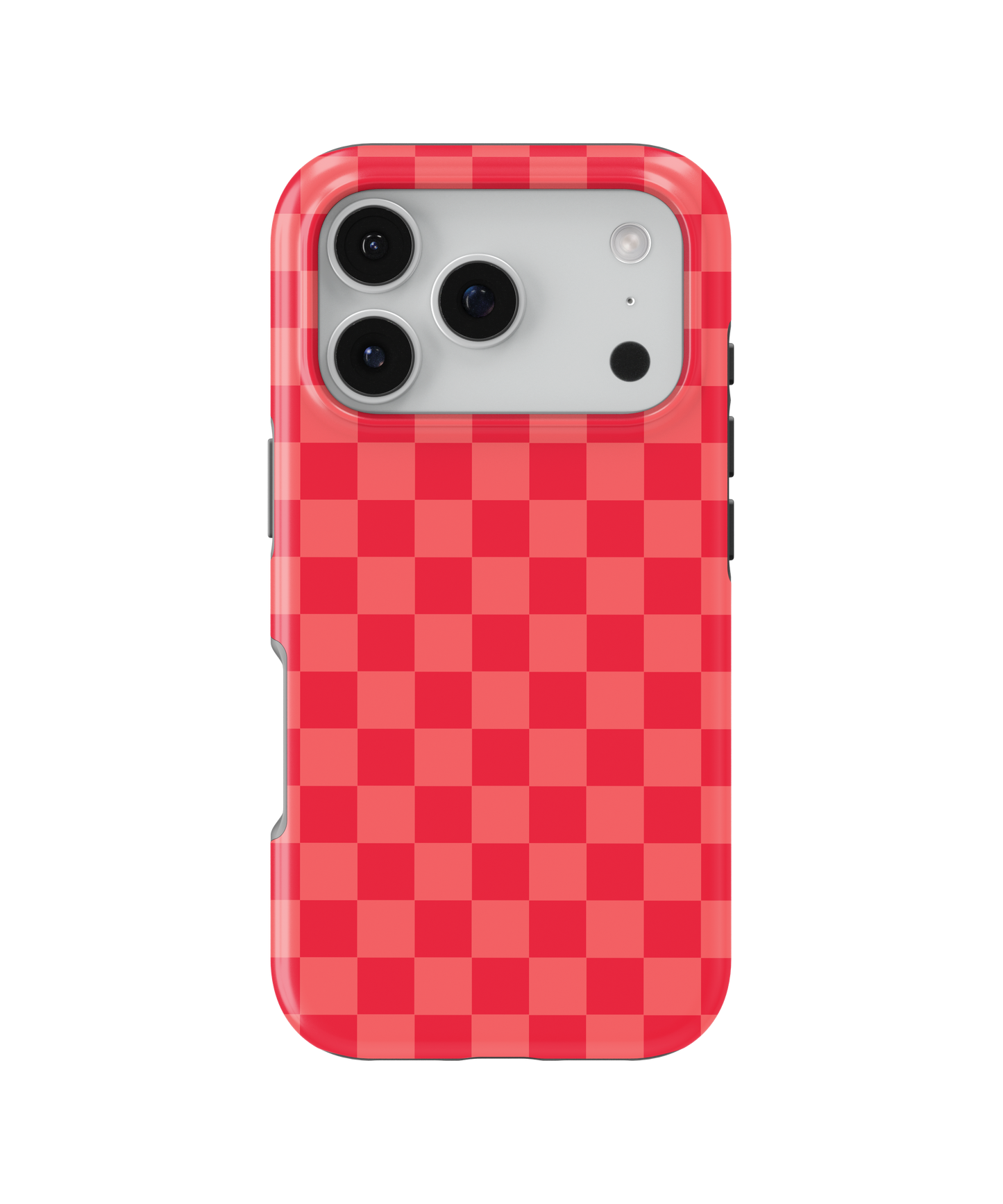 Vermillion Checkers MagSafe Phone Case