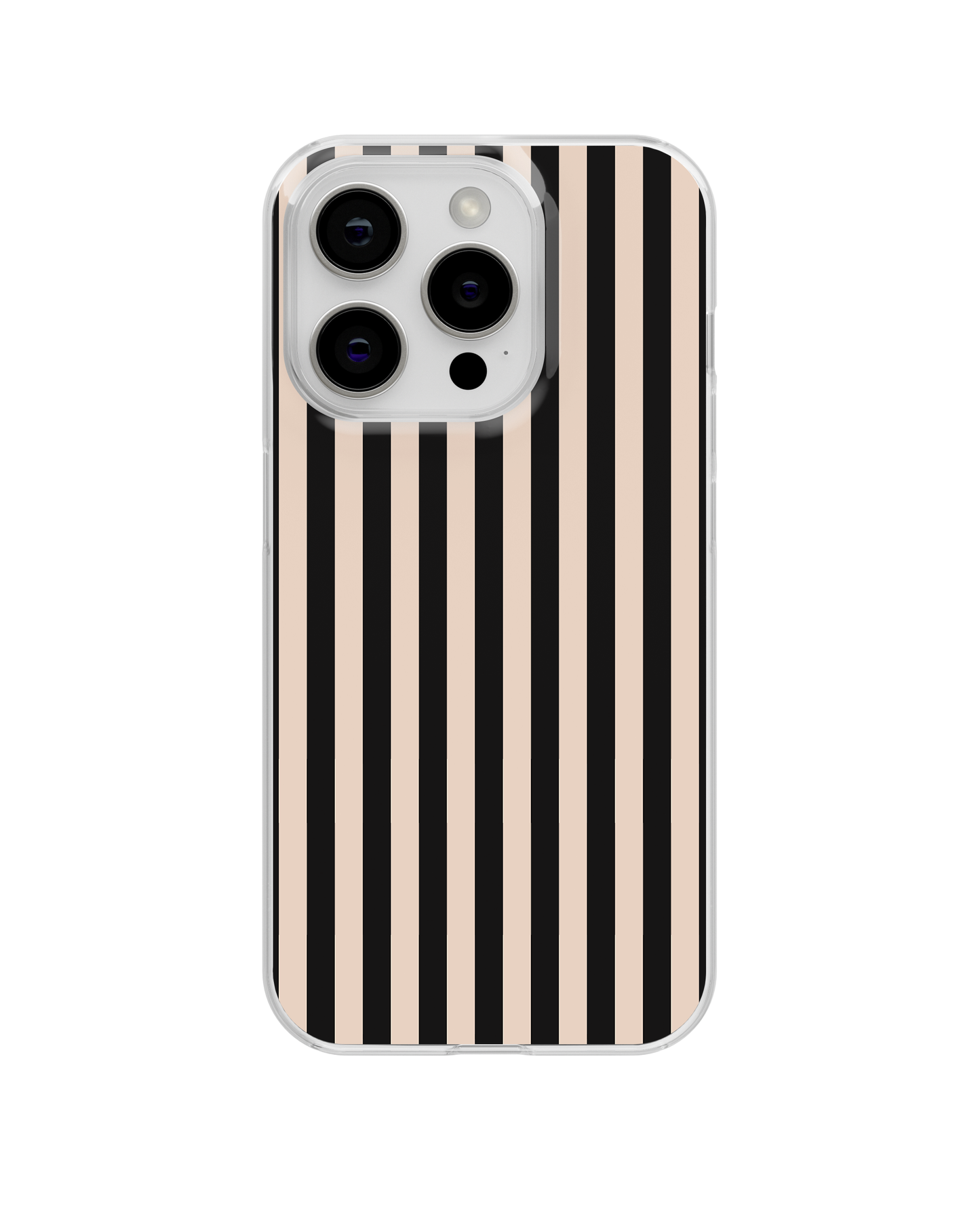 Tuxedo Stripes Clear Case Insert