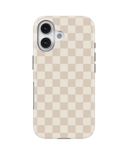 Vanilla Milkshake Checkers MagSafe Phone Case