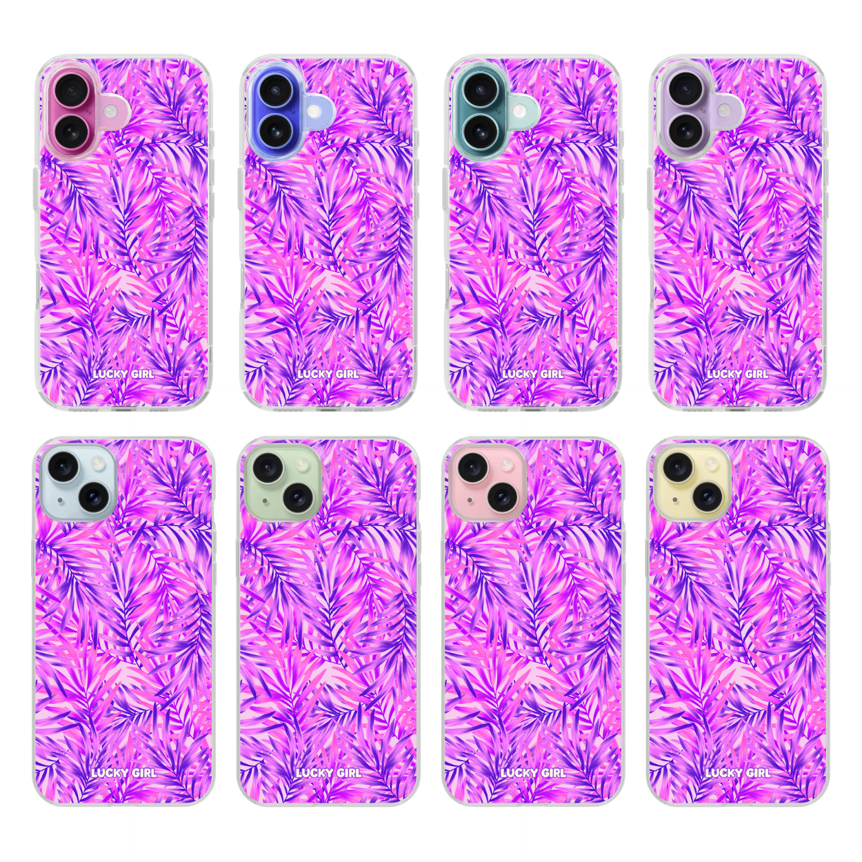 Miami Mood (Purple) Clear Case Insert