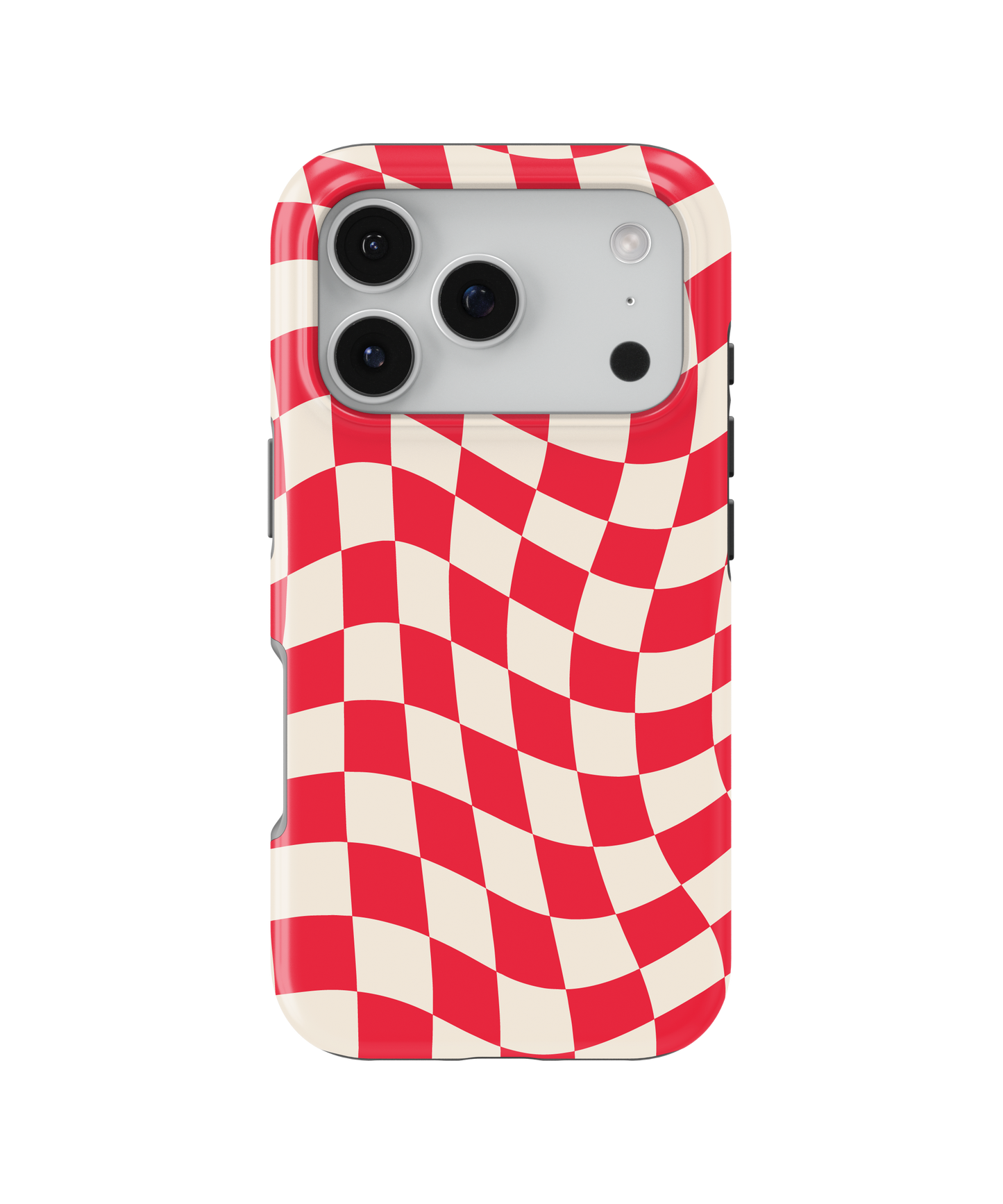 Vermillion Wavy Checkers II MagSafe Phone Case