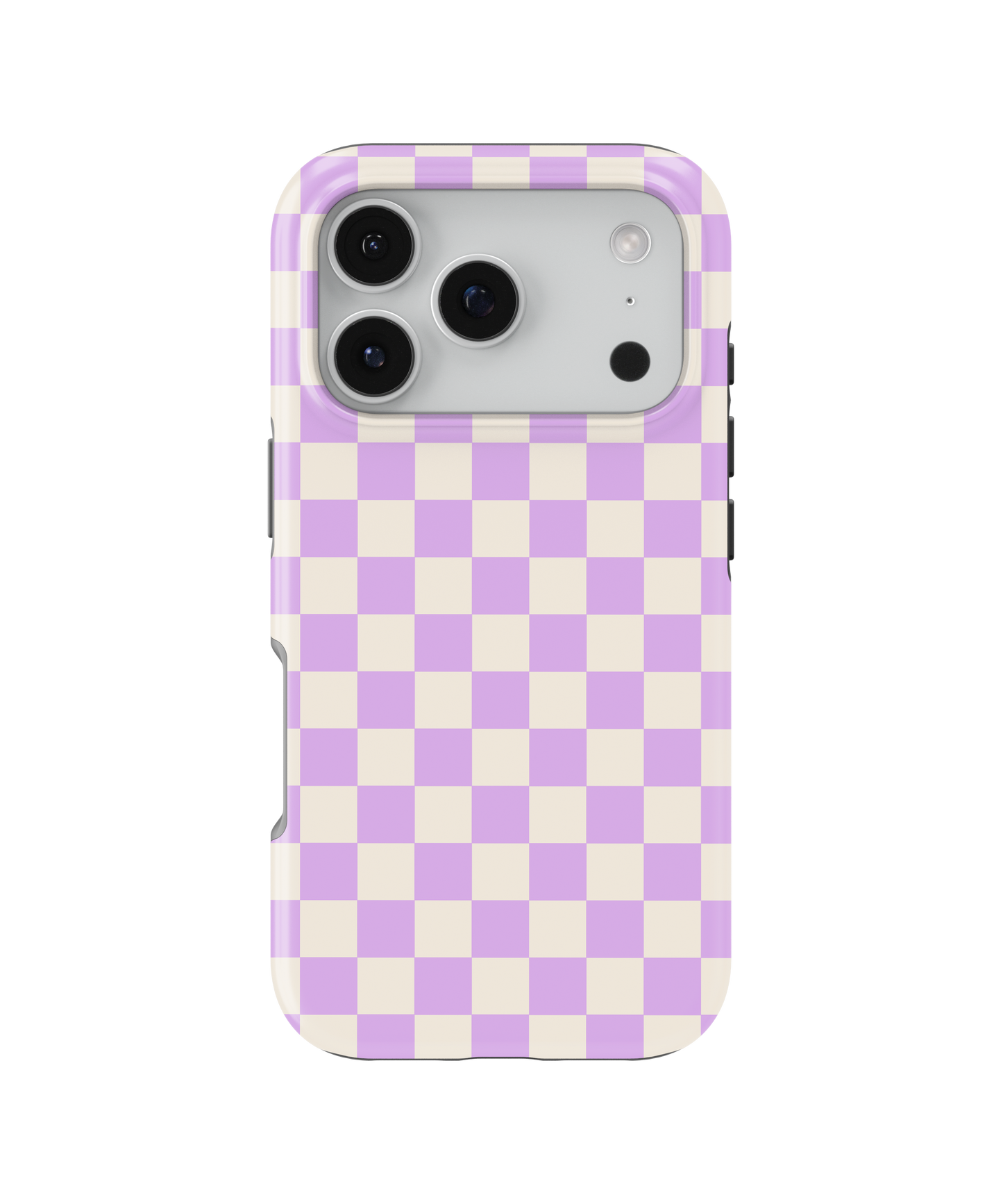 Lilac Checkers II MagSafe Phone Case