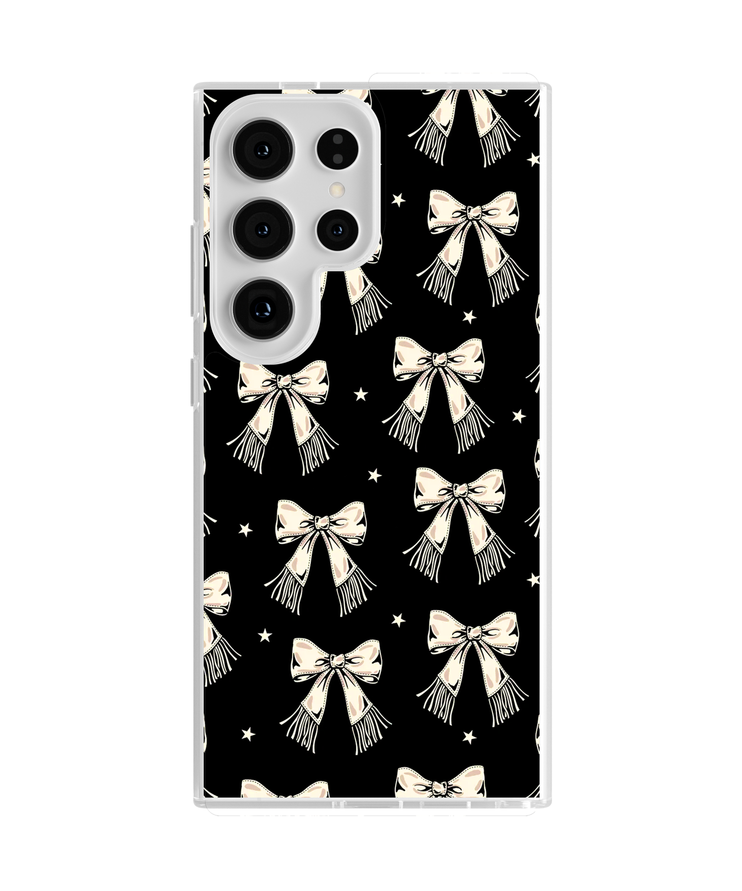 Bone Fringe Clear Case Insert