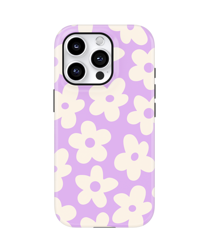 Lilac Big Blooms MagSafe Phone Case