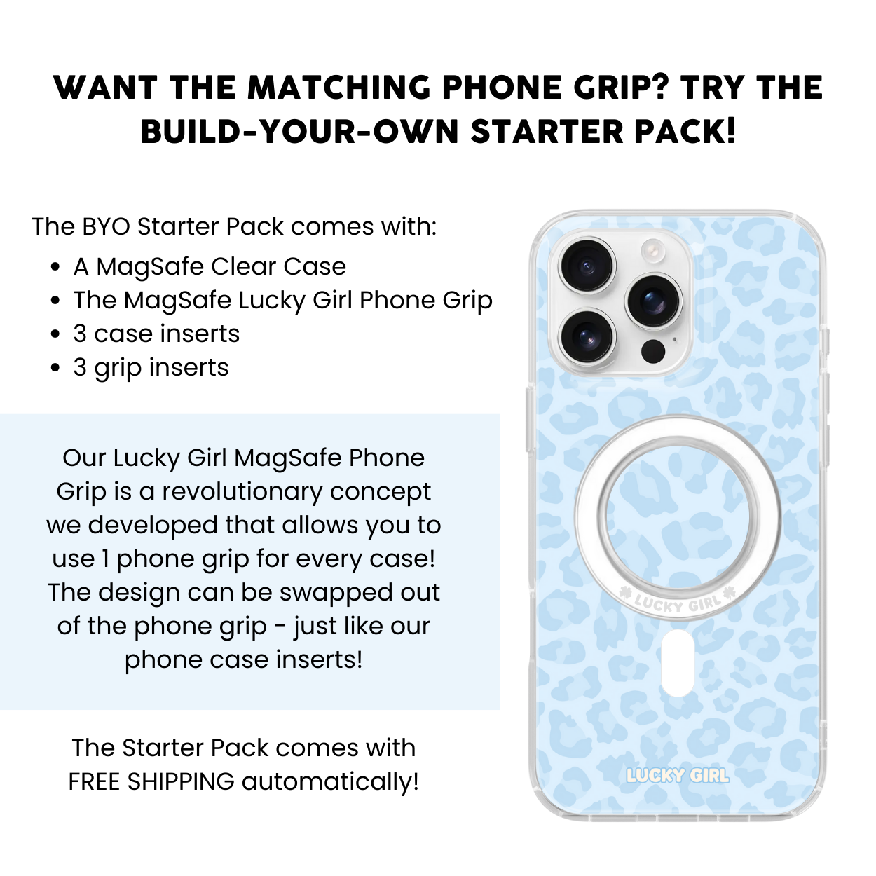Cloud 9 Leopard Clear Case Insert