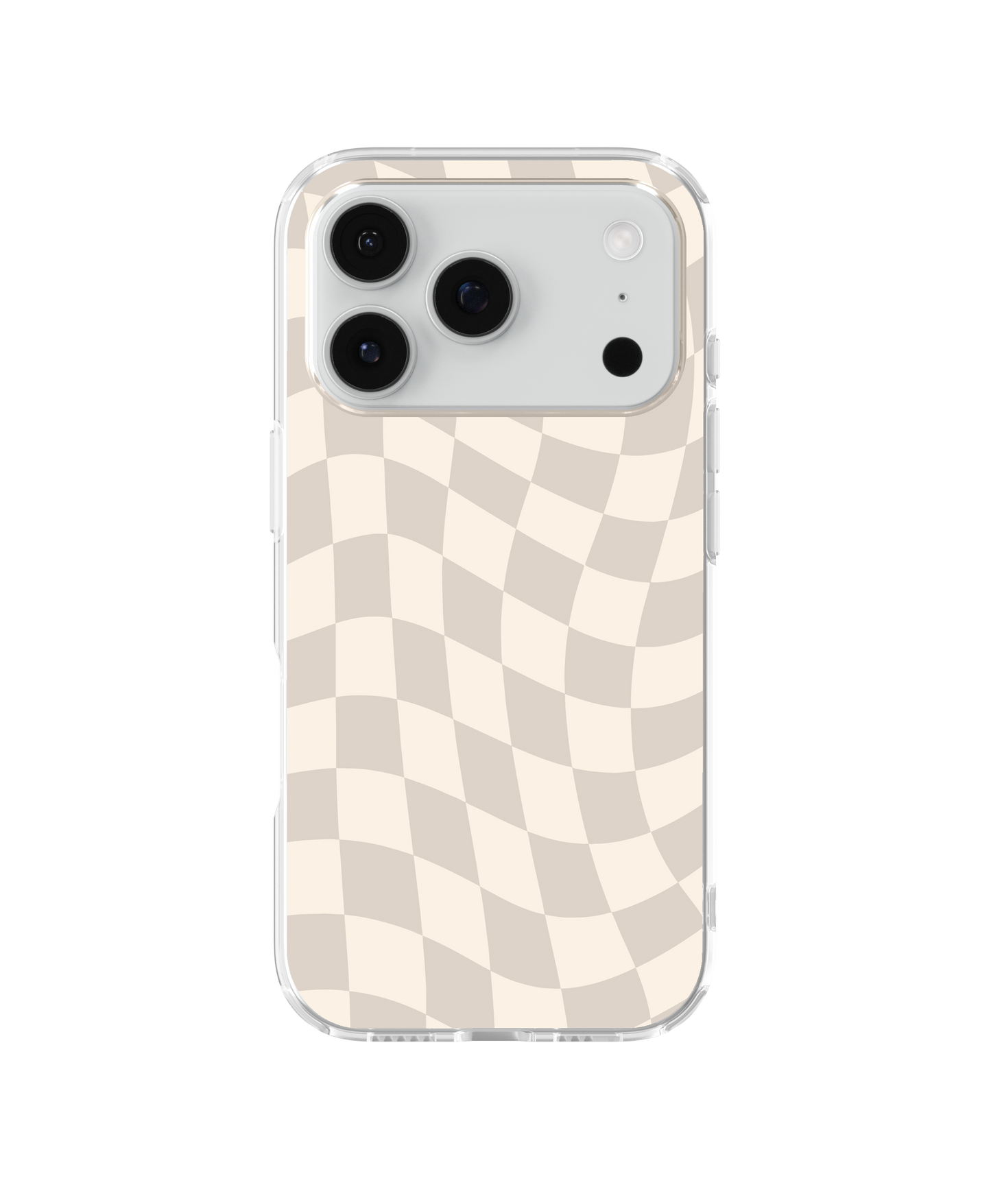 Dust Bunny Wavy Checkers II Clear Case Insert