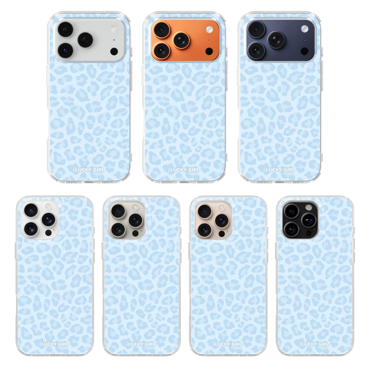 Cloud 9 Leopard Clear Case Insert
