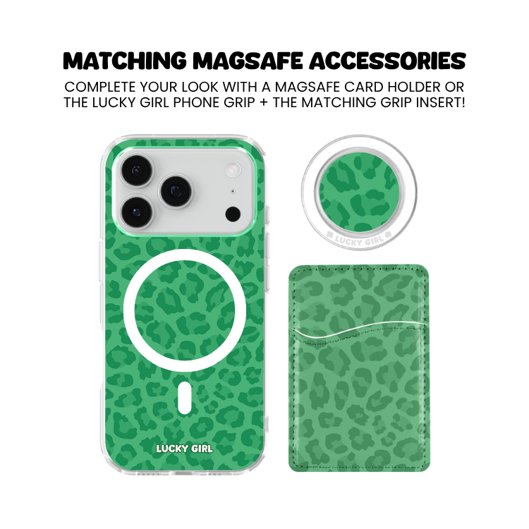 Emerald City Leopard Clear Case Insert